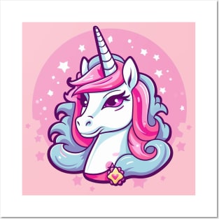 A Pink Unicorn Posters and Art